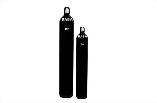 Oxygen Gas in Cylinders