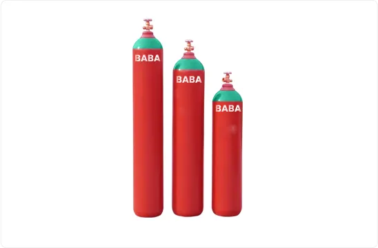 Methane Gas in Cylinders